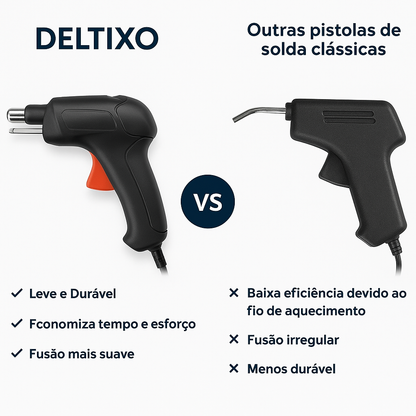 Pistola e soldador